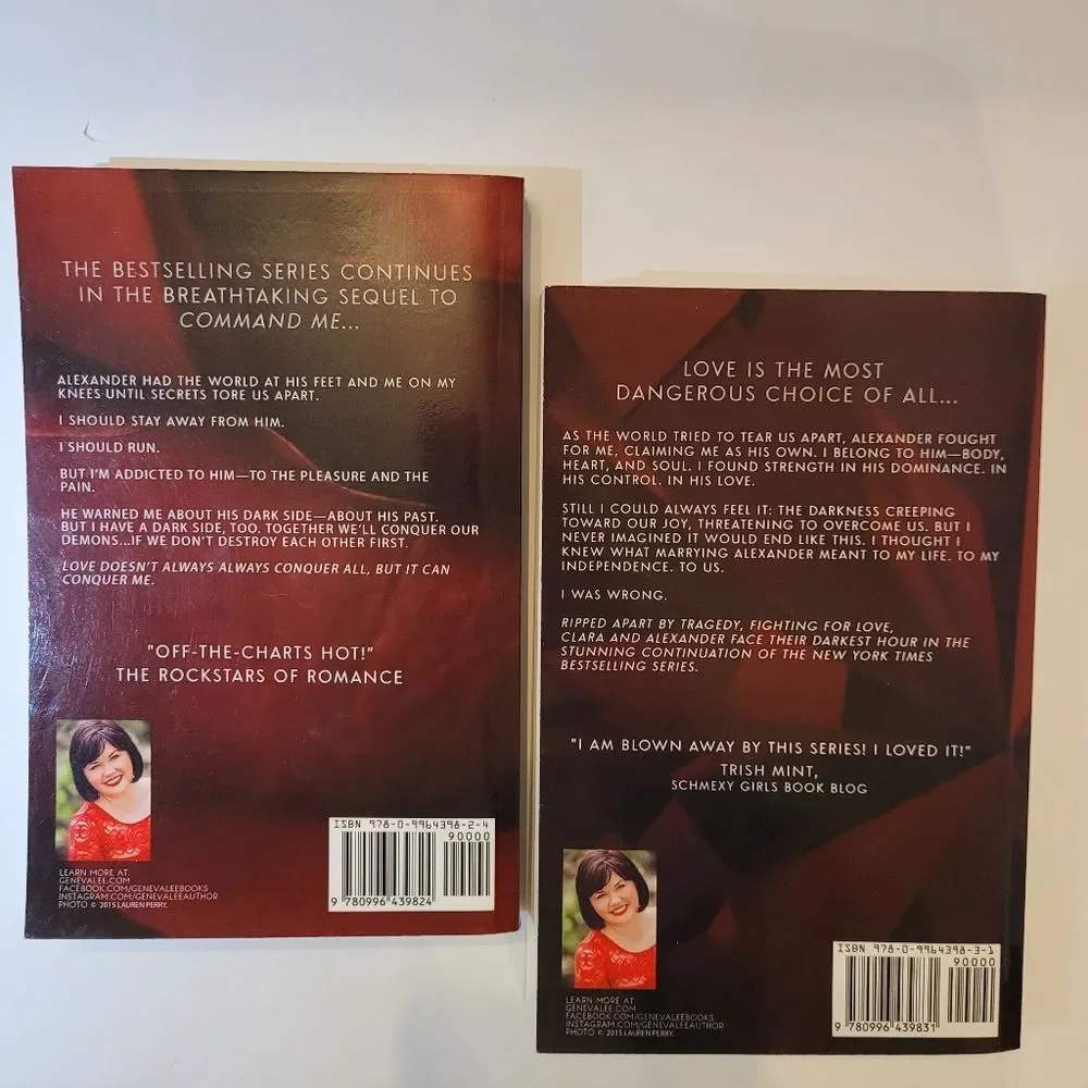 Geneva Lee 'Conquer Me' and 'Crown Me' The Royals Saga Book 2 & 3 Bundle